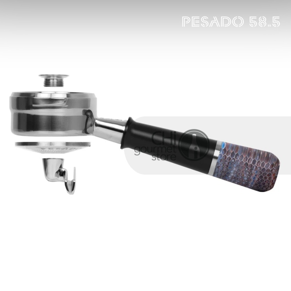 Breville 58mm Tay Pha Cà Phê Có Vòi Pesado HYBRID Double Spouted Portafilter - Black/Dusk