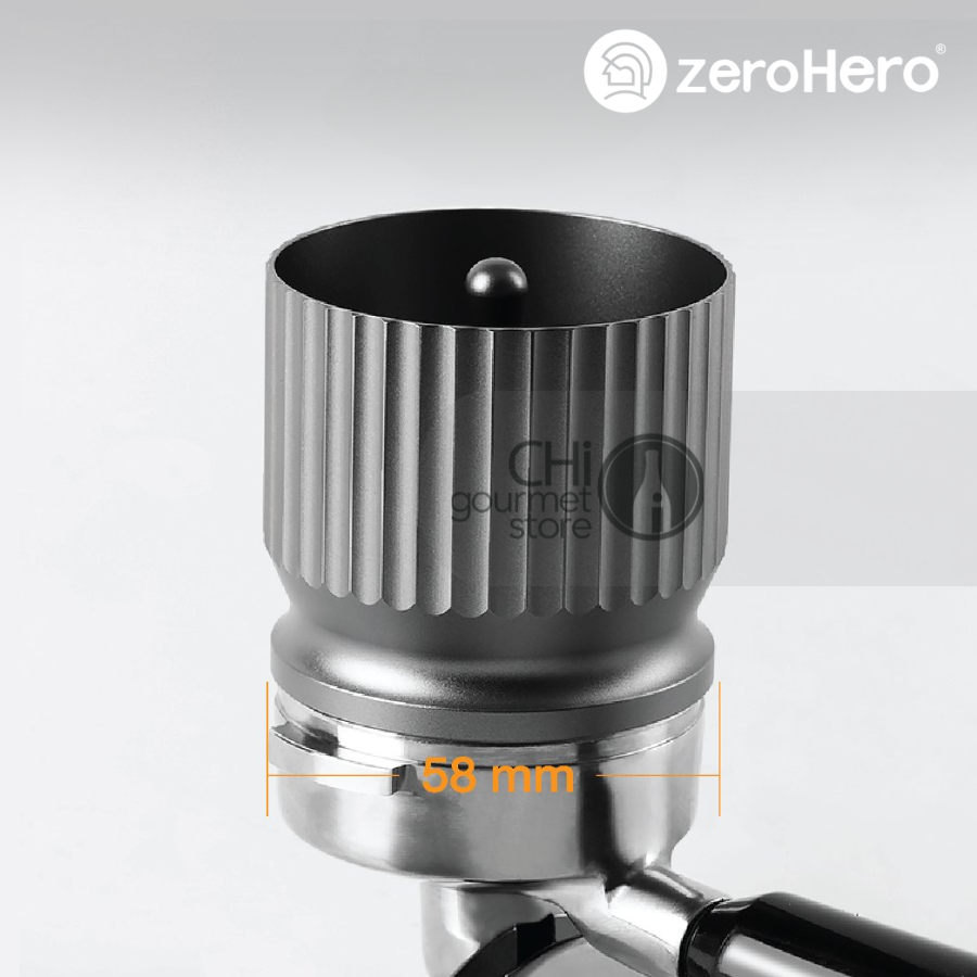 Cốc Đựng Cà Phê Và Tamper Đa Năng 58mm - zeroHero Dosing Cup
