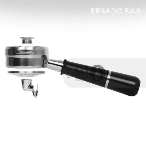 Breville 58mm Tay Pha Cà Phê Có Vòi Pesado HYBRID Double Spouted Portafilter - Black/Black