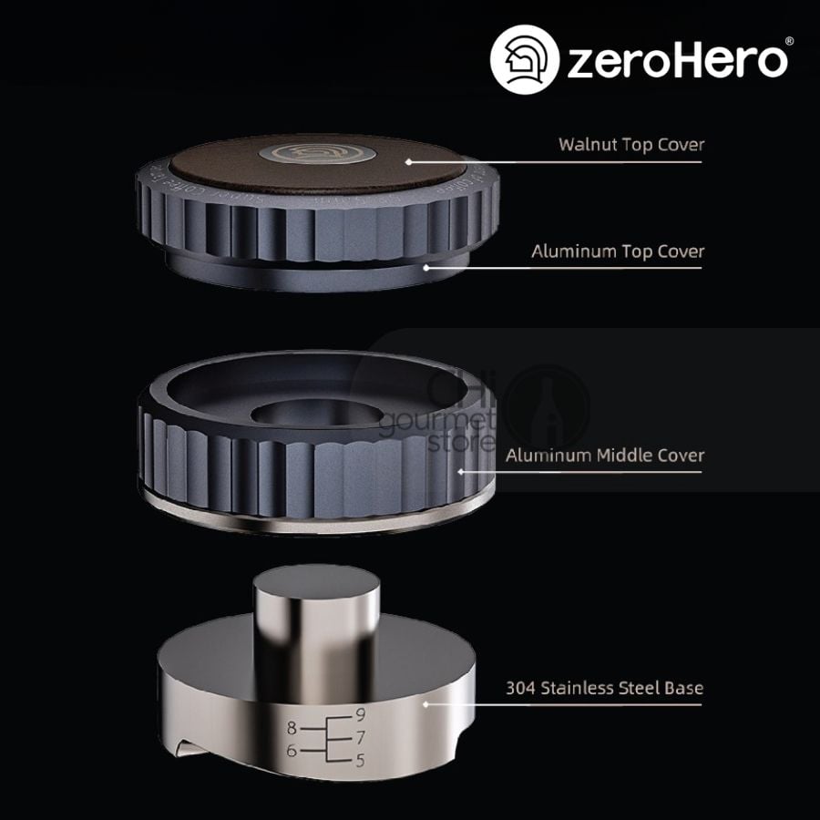 Thor Distributor (58mm) - Dụng cụ phân bổ cà phê đồng đều zeroHero