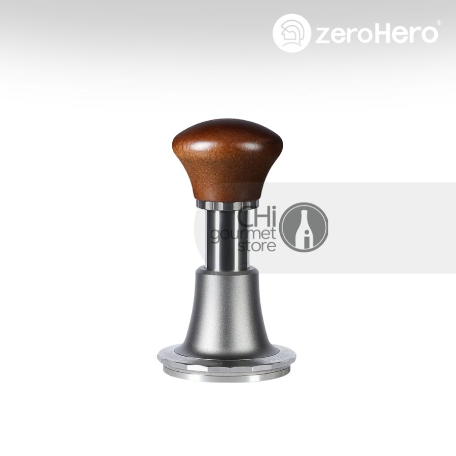 Sword Tamper - Mirror - 58.5mm Ripple Base - Tay Nén Cà Phê Trợ Lực Màu Mirror zeroHero