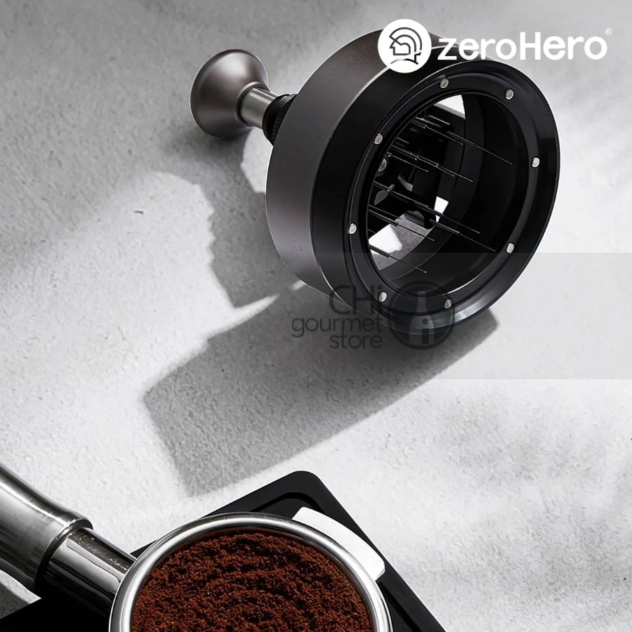 Sword Needle Distributor - Dụng cụ phân phối / dàn đều bột cà phê bằng kim (WDT) zeroHero