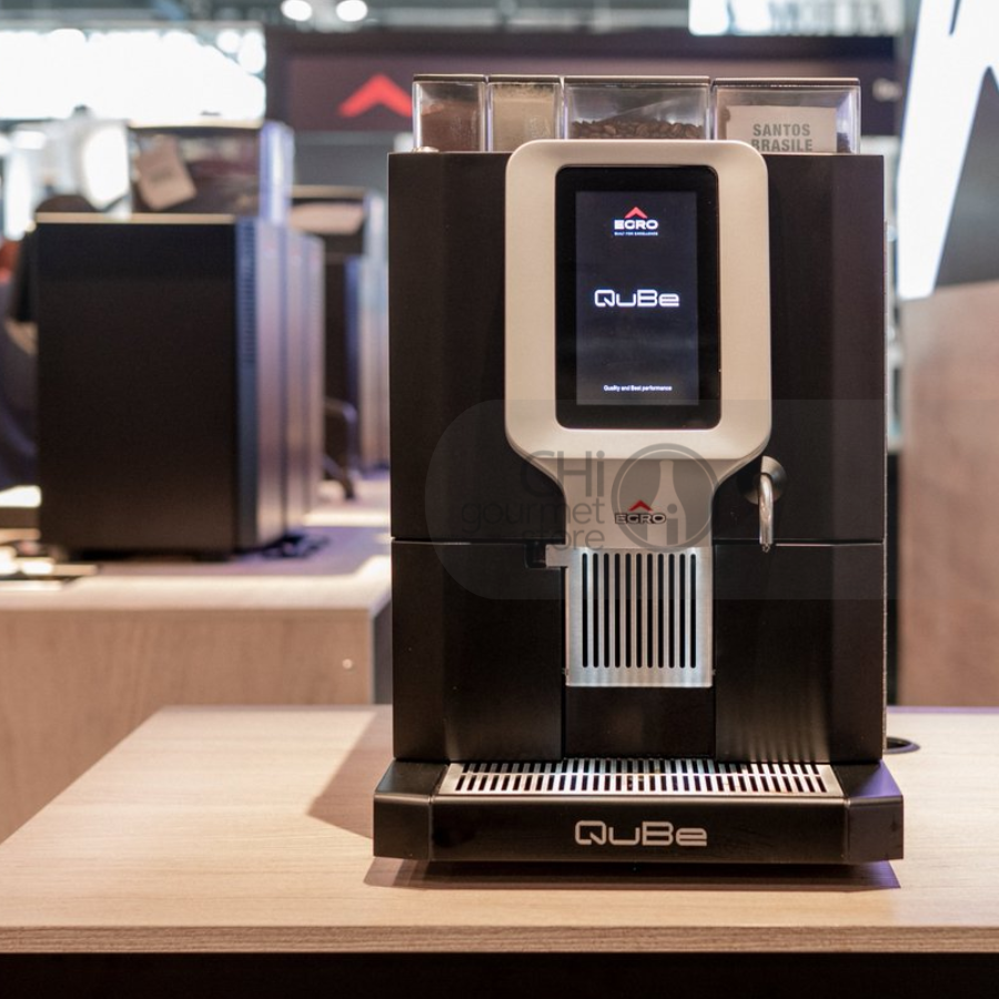Máy Pha Cà Phê Tự Động Egro QuBe Quick Milk Nero 2M-1P