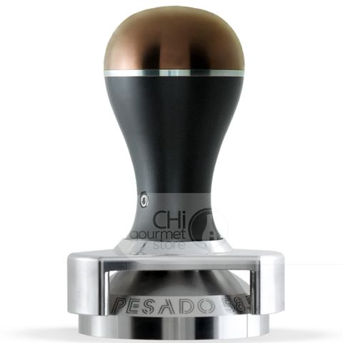Tay nén cà phê có điều chỉnh - Tamper with Depth Adjuster Black & Bronze Modular 58.5mm - Pesado