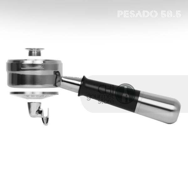 Tay Pha Cà Phê Có Vòi Pesado HYBRID Double Spouted Portafilter LM/E61 - Black/Sliver