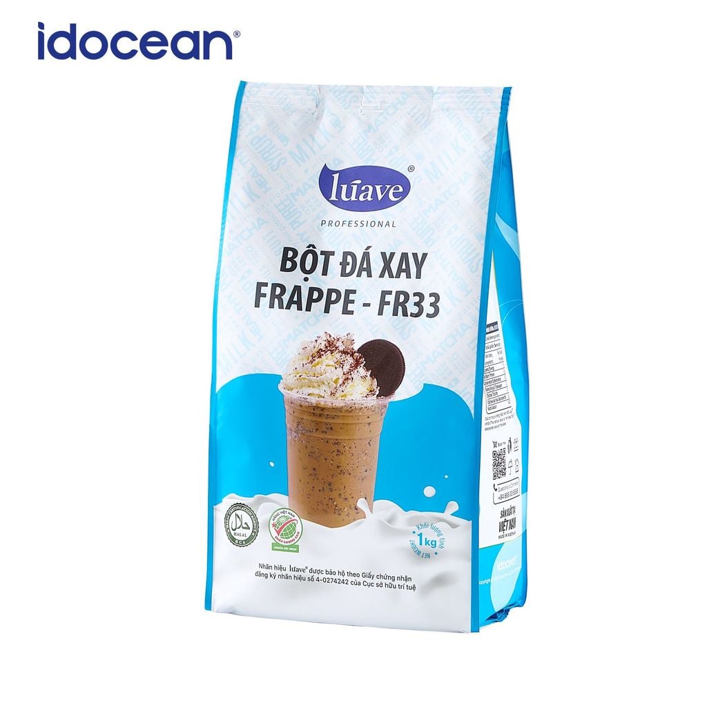 Bột Đá Xay Frappe FR33 - Lúave (Giúp hạn chế tách lớp, phân tầng, giảm thiểu quá trình tan đá cho các món thức uống)