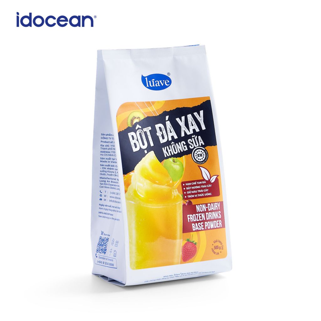 Bột đá xay không sữa Lúave - Chuyên Dùng Cho Các Món Sinh Tố Trái Cây, Không Dùng Sữa, Chống Phân Tầng, Tách Lớp