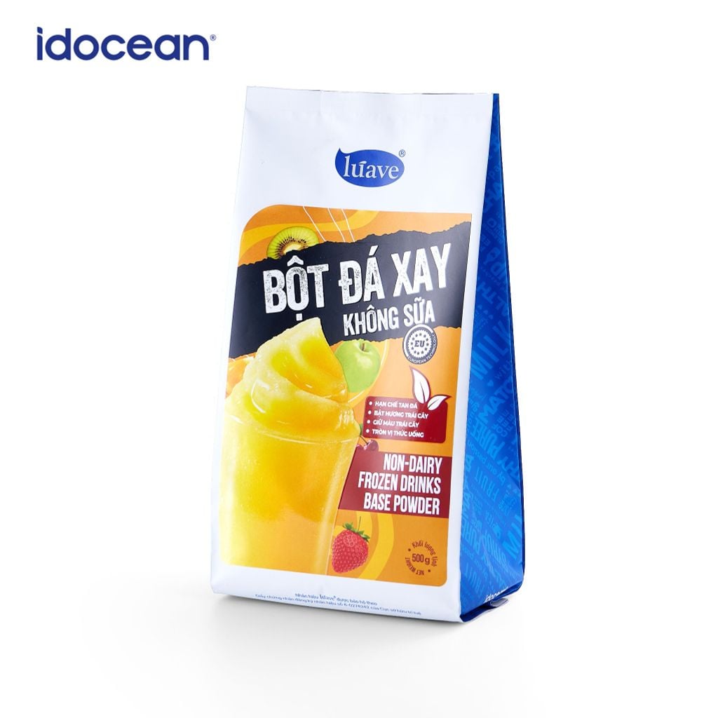 Bột đá xay không sữa Lúave - Chuyên Dùng Cho Các Món Sinh Tố Trái Cây, Không Dùng Sữa, Chống Phân Tầng, Tách Lớp