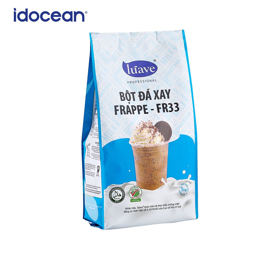 Bột Đá Xay Frappe FR33 - Lúave (Giúp hạn chế tách lớp, phân tầng, giảm thiểu quá trình tan đá cho các món thức uống)