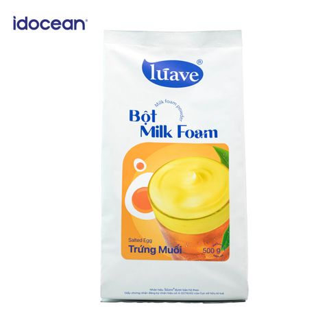 Bột Milk Foam Trứng Muối Lúave, Thơm Béo Đậm Vị, Topping Kem Trứng Muối Cho Trà Sữa, Trà Trái Cây