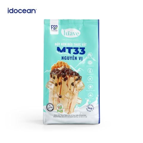 Bột Kem Béo Thực Vật MT33 Lúave - Bột Pha Trà Sữa Béo Ngậy, Đậm Trà, Phù Hợp Nhiều Loại Trà, Cà Phê