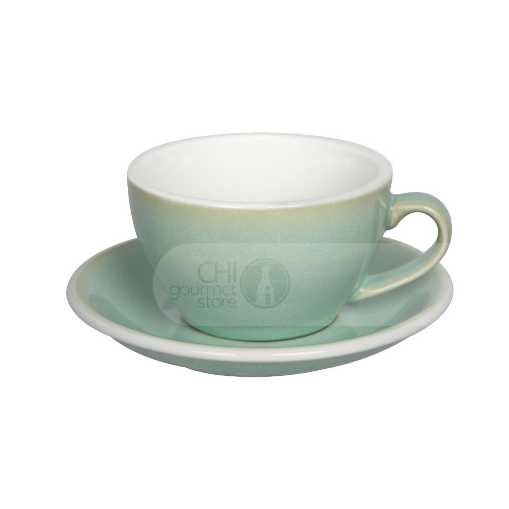 Egg 250ml Cappuccino Cup & Saucer (Potters Colors)