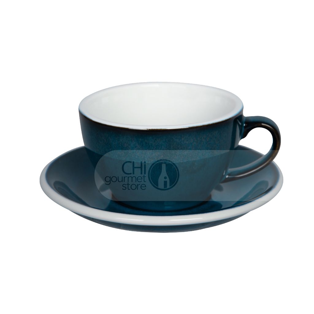 Egg 250ml Cappuccino Cup & Saucer (Potters Colors)