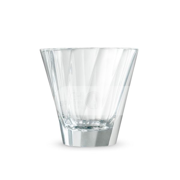 Urban twisted Cappuccino glass (clear) - Ly thủy tinh cao cấp 180ml