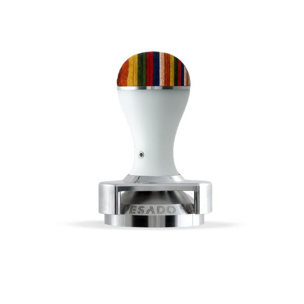 Tay Nén Cà Phê Có Điều Chỉnh - Pesado Tamper W/ Depth Adjuster 58.5mm - White/ Iris