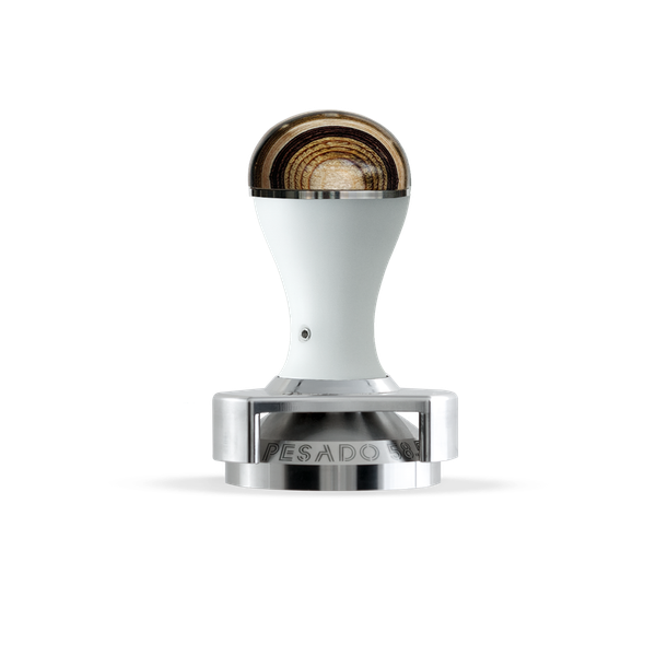 Tay Nén Cà Phê Có Điều Chỉnh - Pesado Tamper W/ Depth Adjuster 58.5mm - White/Riga