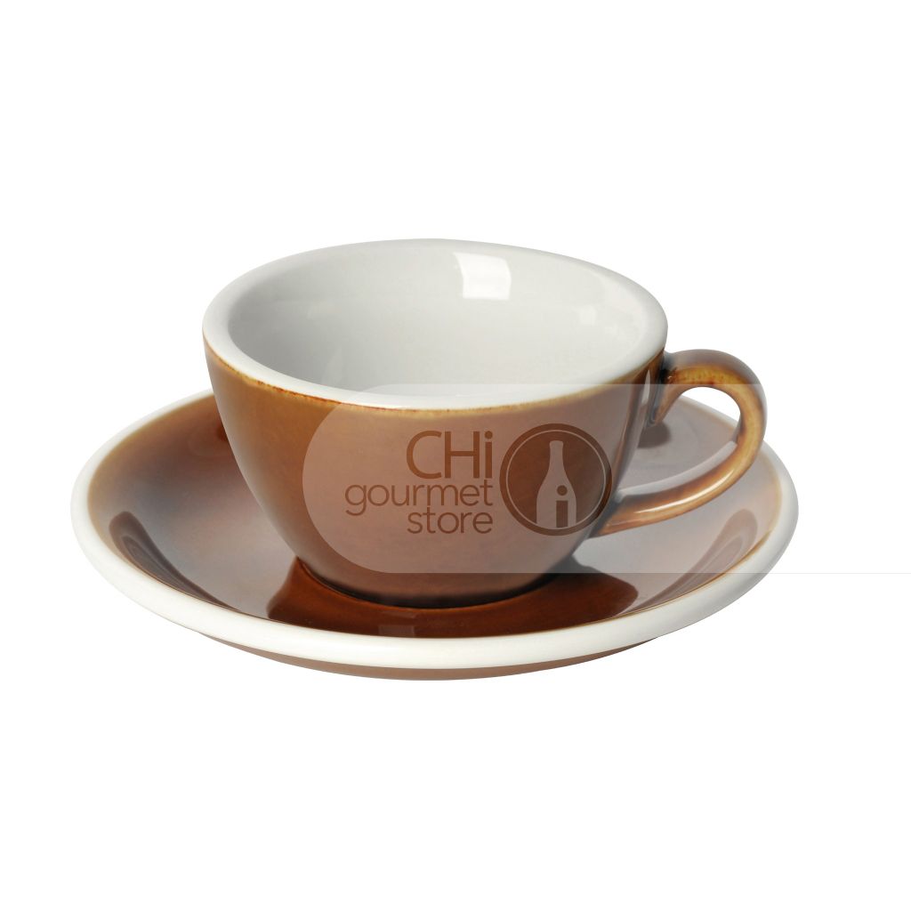 Egg 150ml Flat White Cup & Saucer (3 Potters)