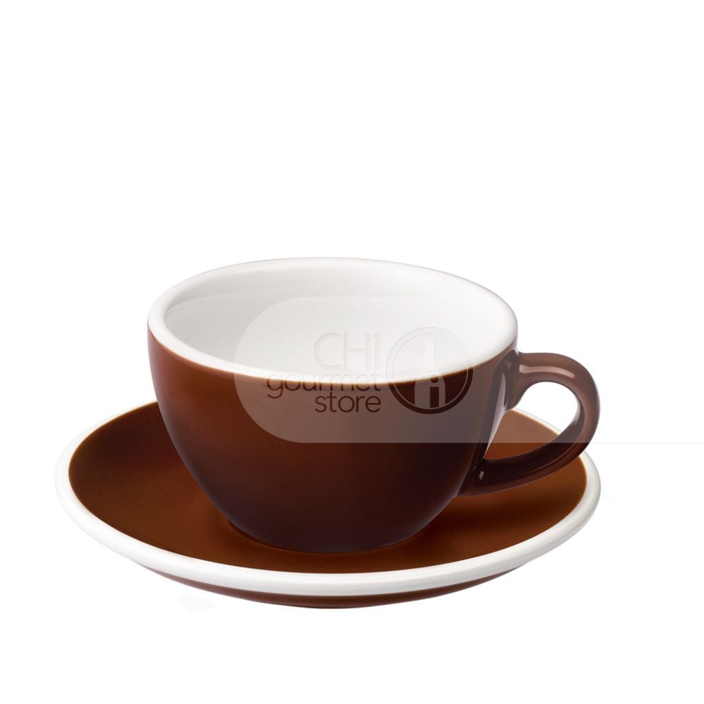 Egg 250ml Cappuccino Cup & Saucer