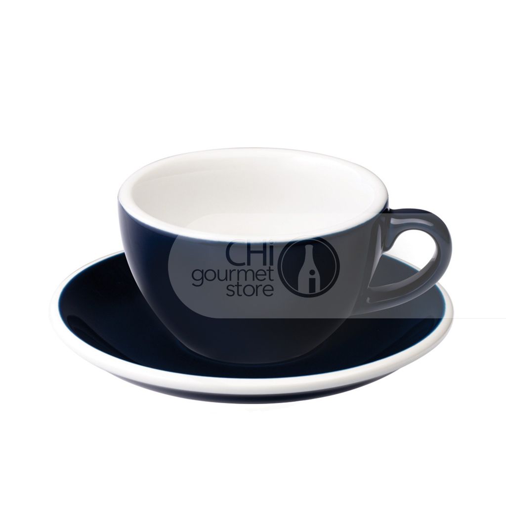 Egg 200ml Cappuccino Cup & Saucer