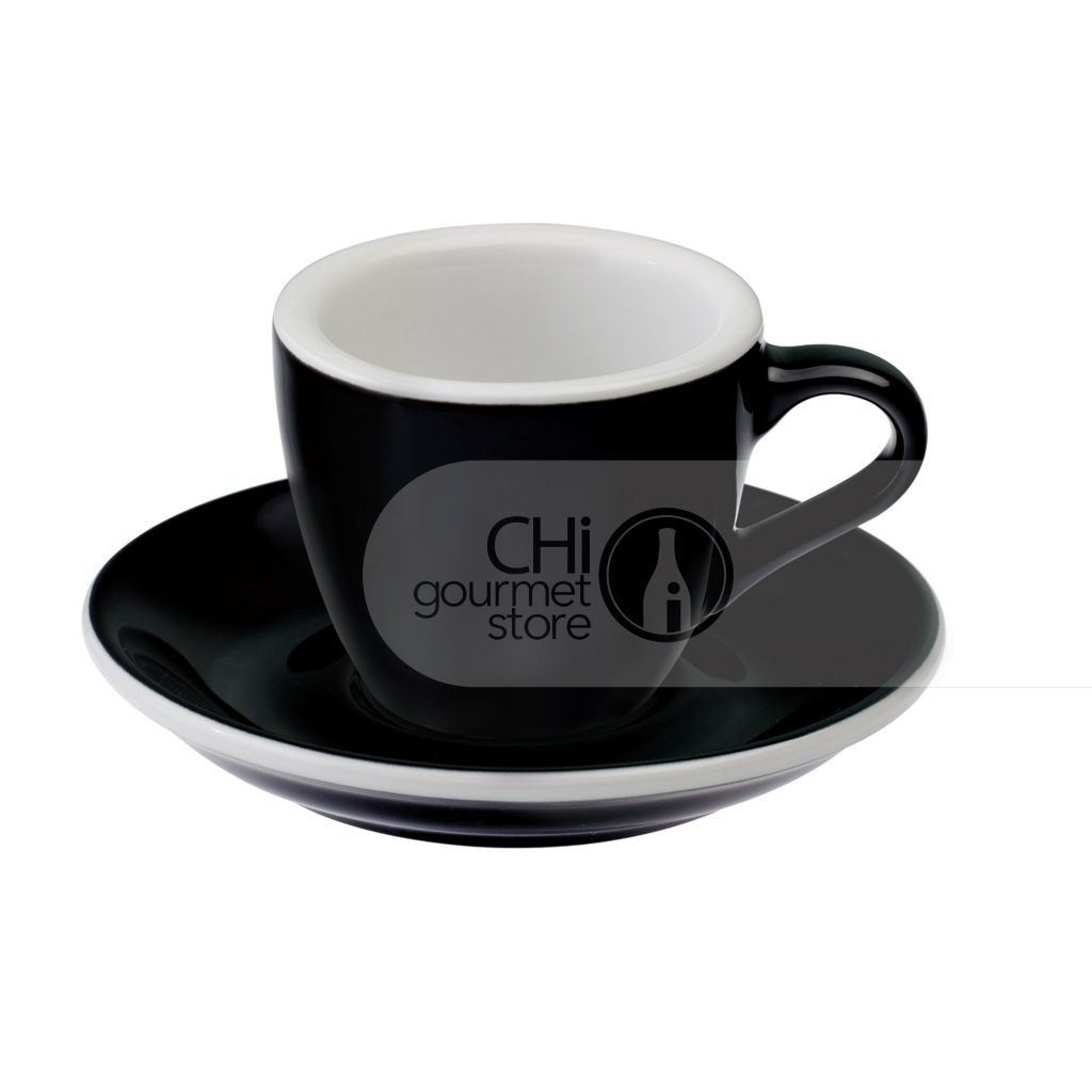 Egg 80ml Espresso Cup & Saucer