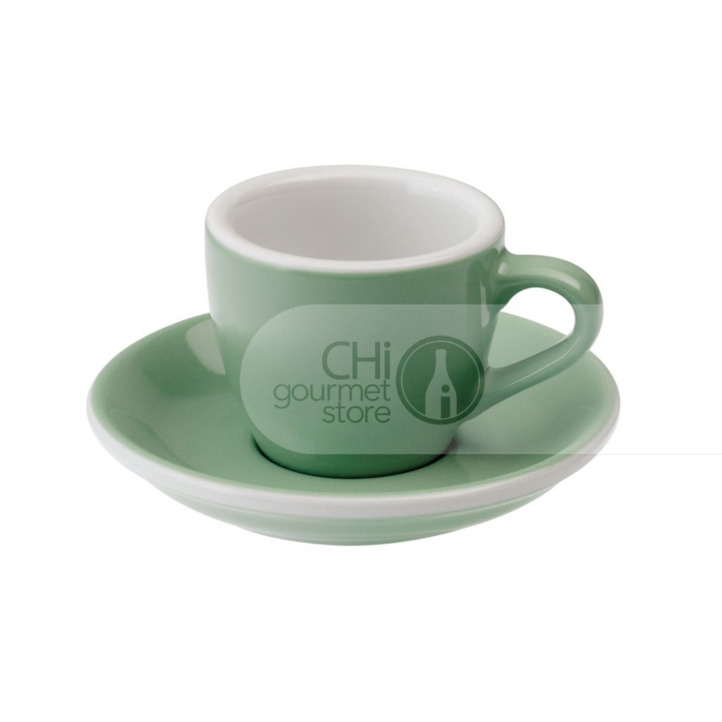 Egg 80ml Espresso Cup & Saucer