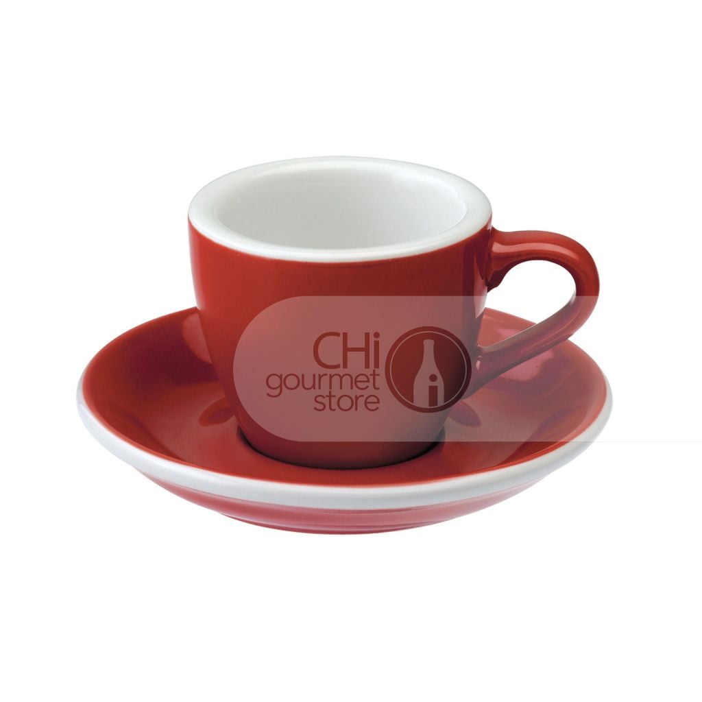 Egg 80ml Espresso Cup & Saucer