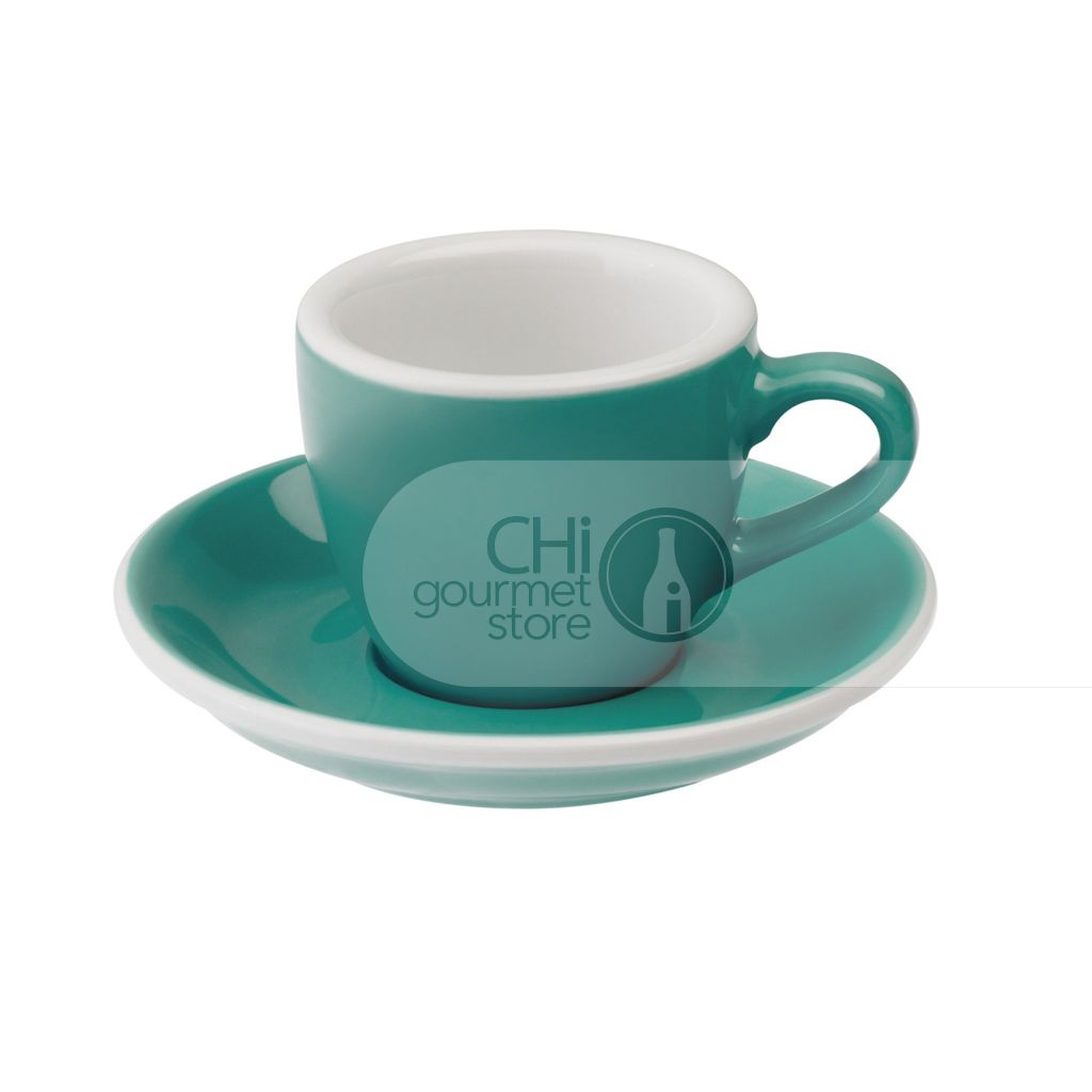 Egg 80ml Espresso Cup & Saucer