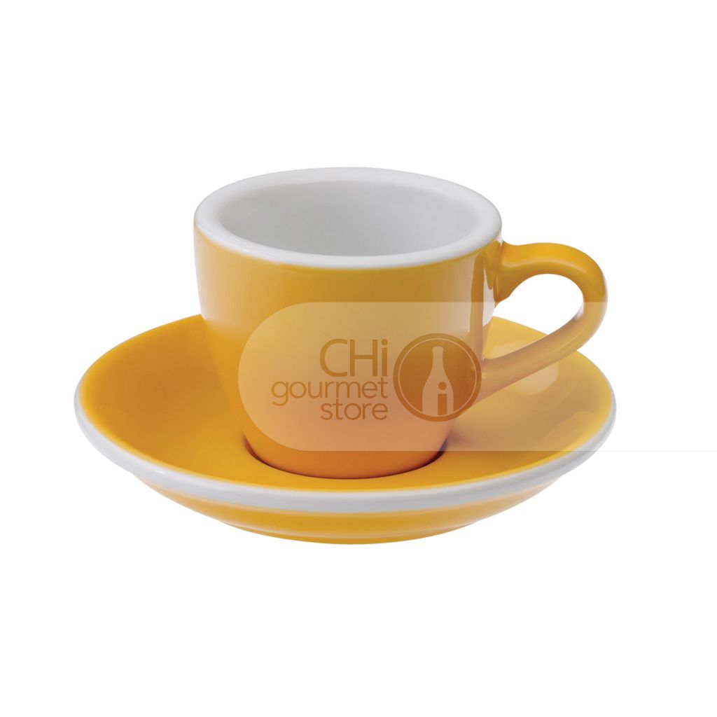 Egg 80ml Espresso Cup & Saucer