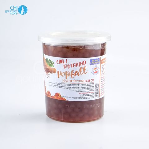 Hạt thủy tinh me ớt 1kg - Hùng Chương