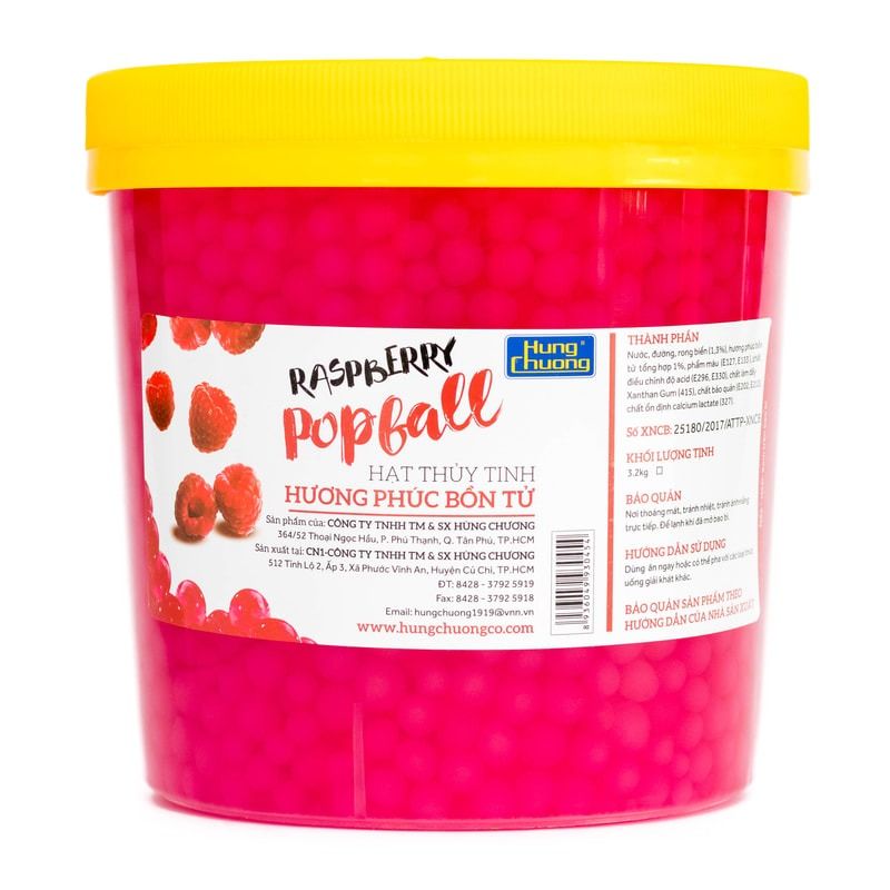 Hạt Thủy Tinh Phúc Bồn Tử 3.2kg - Hùng Chương