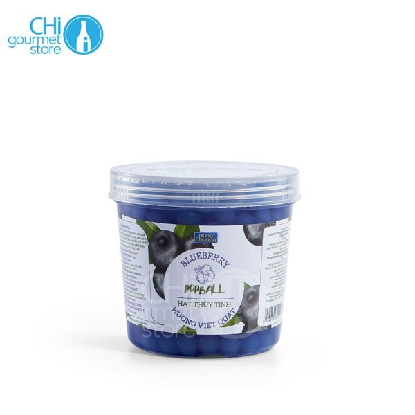 Hạt thủy tinh việt quất 500g - Hùng Chương