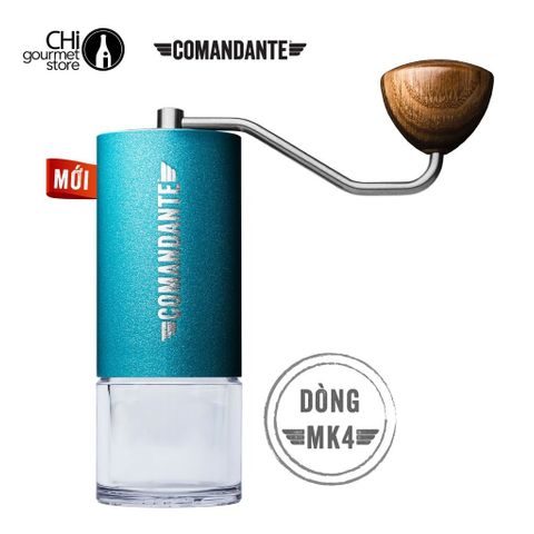 Cối Xay Cà Phê Cầm Tay Comandante C40 MK4 - Alpine Lagoon