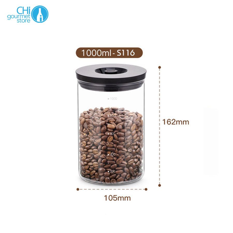 Lọ thủy tinh Samadoyo - 1000ml S116