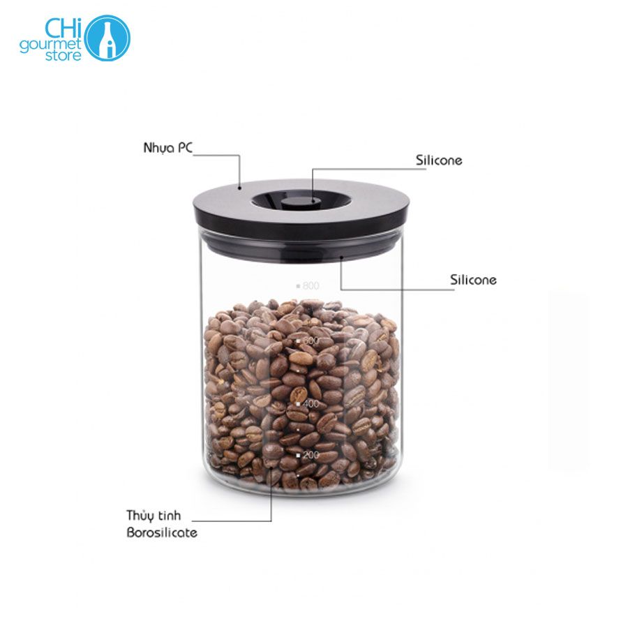 Lọ thủy tinh Samadoyo - 1000ml S116