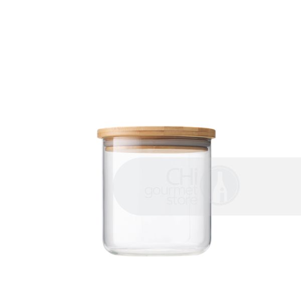 Prep+ 750ml Glass Storage Jar (Clear)