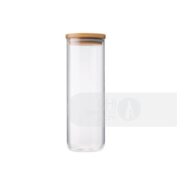 Prep+ 1750ml Glass Storage Jar (Clear)