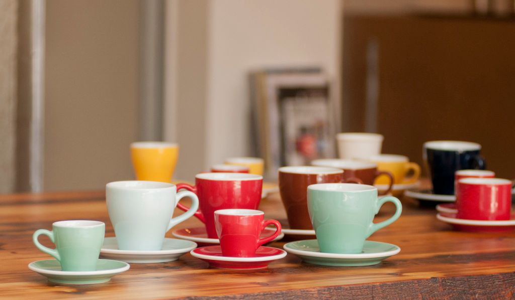 Tulip 180ml Cappuccino Cup & Saucer - Ly sứ kèm đĩa lót