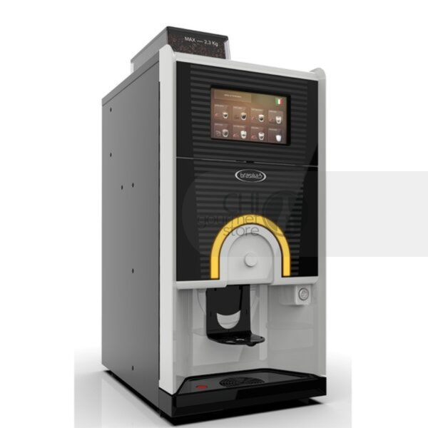 Máy Pha Cà Phê Tự Động Chuyên Nghiệp Brasilia Aurea 1ESV-2 SB MW T7 FV [Chưa Bao Gồm VAT]