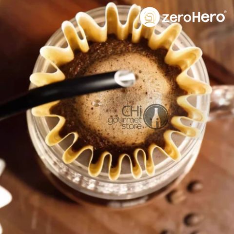 Giấy Lọc Kalitta 185mm zeroHero Basket Paper Filter-White 50pcs