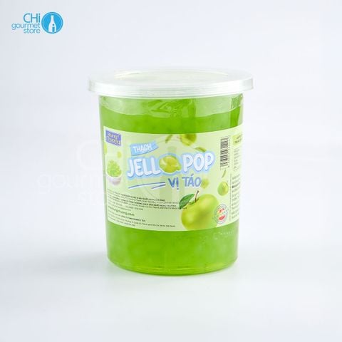 Thạch Jellopop vị táo 1kg - Hùng Chương