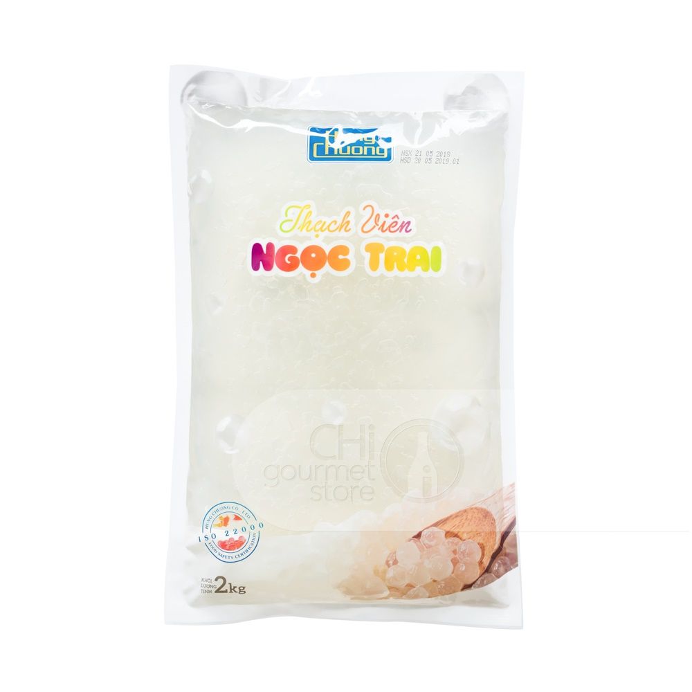Thạch Viên Ngọc Trai Nguyên Vị 1kg/ 2kg - Hùng Chương