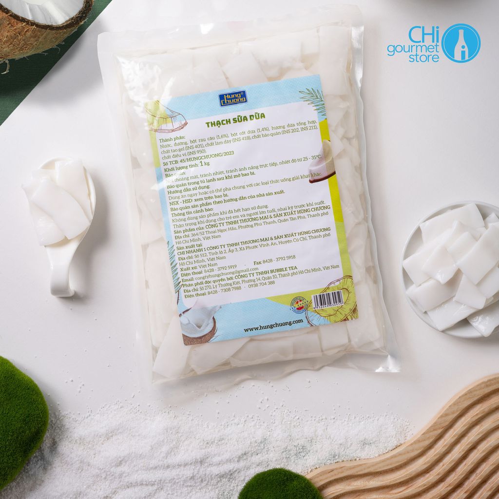 Thạch Hùng Chương hương sữa dừa 1kg