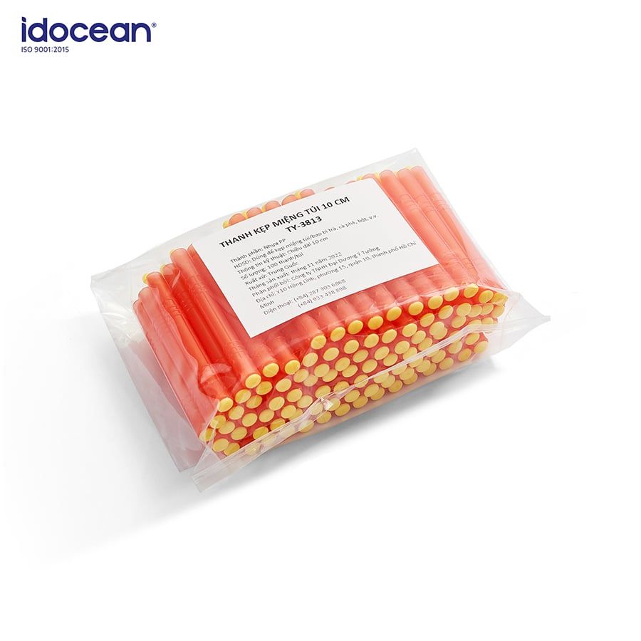 01 Thanh kẹp miệng túi 10 cm