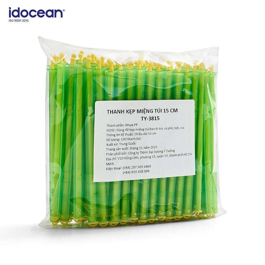 01 Thanh kẹp miệng túi 15cm