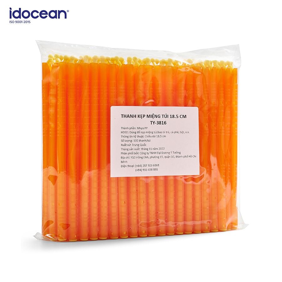 01 Thanh kẹp miệng túi 18.5cm