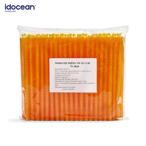 01 Thanh kẹp miệng túi 18.5cm