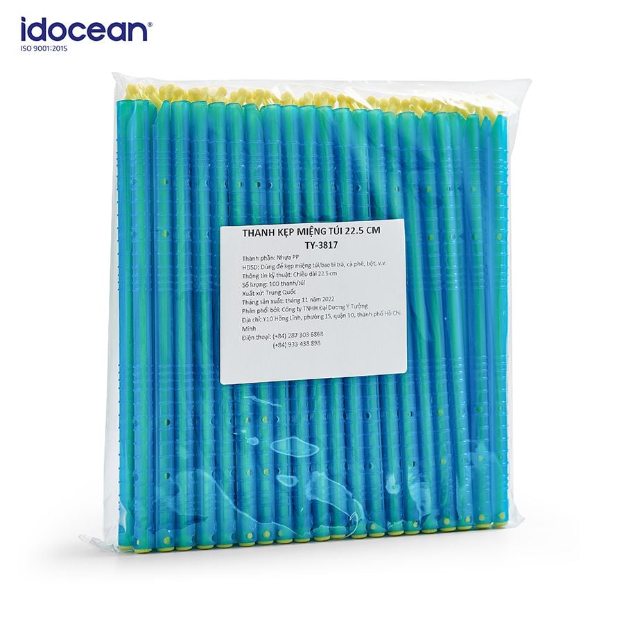 01 Thanh kẹp miệng túi 22.5cm