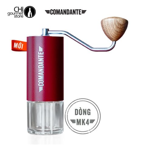 Cối Xay Cà Phê Cầm Tay Comandante C40 MK4 - Burgundy