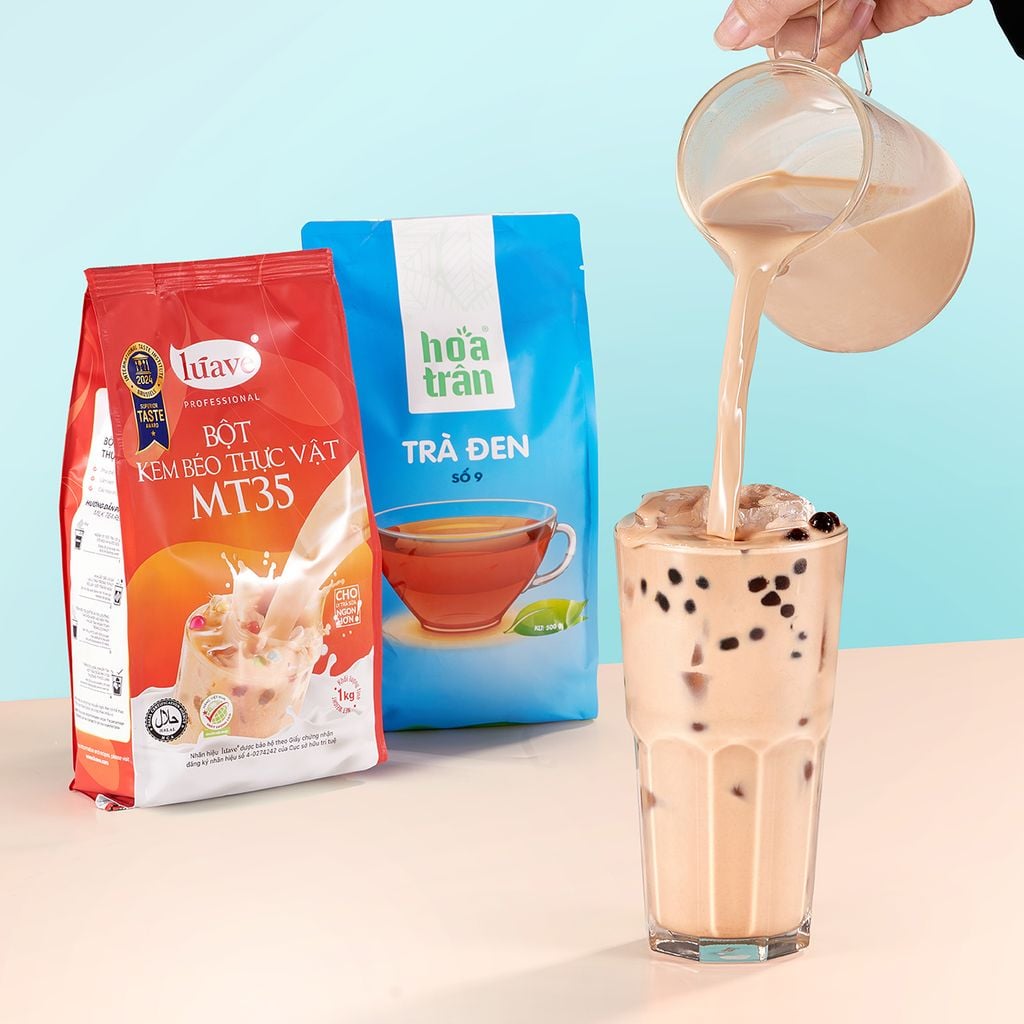 Bột Kem Béo Thực Vật MT35 Lúave - Bột pha trà sữa, tôn vị trà, béo vị sữa, kết hợp được nhiều loại trà