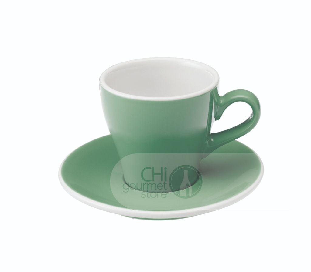 Tulip 180ml Cappuccino Cup & Saucer - Ly sứ kèm đĩa lót